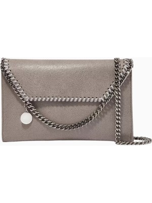Stella Mccartney Falabella Shaggy Deer Vegan Deri, Lüks Omuz Çantası, Sürdürülebilir Tasarım