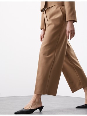 Marks & Spencer Yün Karışımlı Pantolon