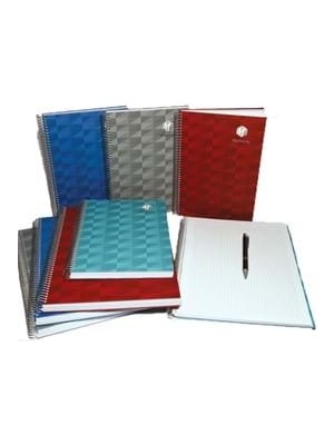 Elma Mercury A4 Sert Kapak Spiralli Defter Çizgisiz 140 Yp MBH01-YEF