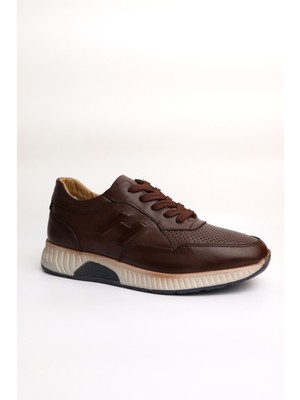 Yazlık Delikli Hafif Deri Erkek Spor - Erkek Spor Ayakkabı