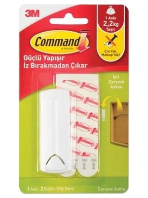 3m Command Çerçeve Askı Bandı Ipli 17041