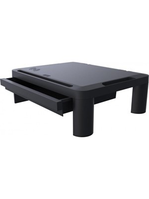 Escrıto ESEM540 Lome Premıum Ayarlanabilir Çekmeceli Wifi Şarj Üniteli Monitör Yükseltici