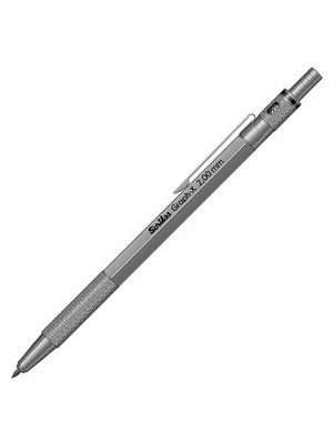 Scrikss Graph-X Metal Versatil Kalem 2 mm Gümüş Gri