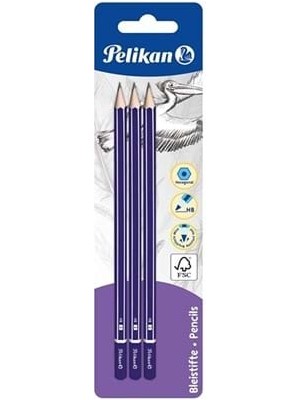 Pelikan Hb Kurşun Kalem 3"lü 978841