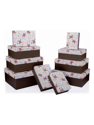 Gıpta Mariposa Dikdörtgen Hediye Kutusu No:7 BX76790