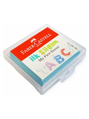 Faber Castell Ilk Silgim Renkli Plastik Kutulu 5130127322