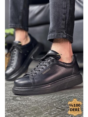 Hakiki Deri Premium Erkek Ayakkabı Siyah