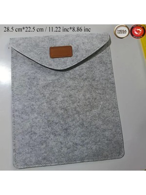 Kolay Koruma ve Taşınabilirlik Için Keçe Malzemeden Yapılmış Ofis Bilgisayar Tablet Saklama Çantası