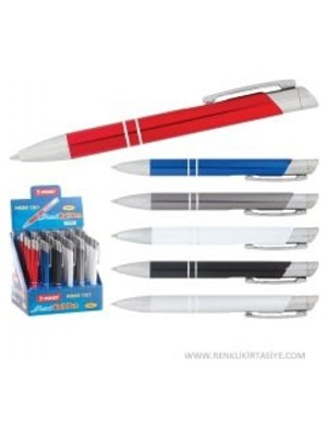 Mikro Dokunmatik Metal Tükenmez Kalem M.renkler 1001D