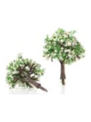 Jordania 1200 4 cm Metal Ağaç 2"li Beyaz JE03M-40F