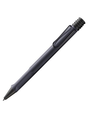 Lamy Safari Tükenmez Kalem Metal Klips Steel Black 2e2-Sb