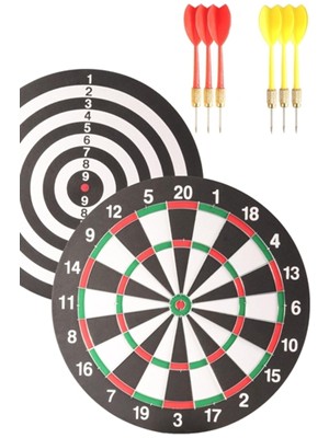 Delta Dart Seti (6x6 gr Iğne Uçlu Ok+15" Tahta) SDE159