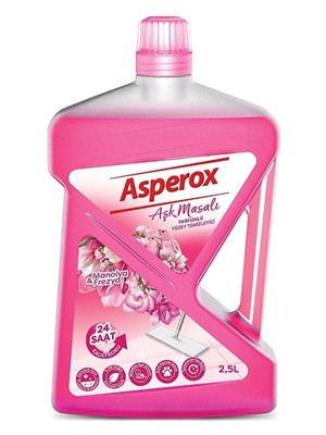 Asperox 2.5 Lt Parfümlü Yüzey Temizleyici Aşk Masalı Manolya&frezya