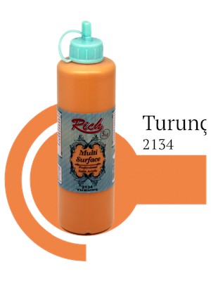 Rich 500 cc Multı Surface Akrilik Boya 03859 Turunç
