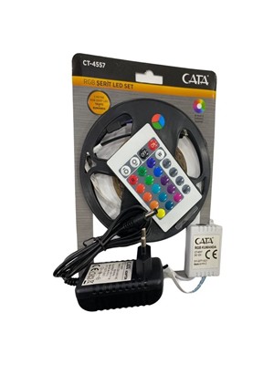 Cata CT4557 5 Metre Kumandalı Rgb Şerit LED