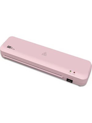 3EGROUP Kraf A4 Laminasyon Makinesi Pembe LM-1010PK Pratik Kullanım İçin Dayanıklı ve Fonksiyonel
