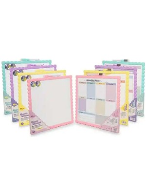 Mikro 29X29 cm Çift Taraflı Kalemli Manyetik Yazı Tahtası JL-116