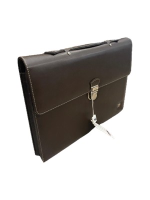 2k 20X28 Suni Deri Çizgili Ferm.organizer Kahve 4491 ERL0113