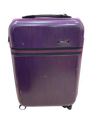 Brk-V C.p.c Abs 4 Teker Valiz 10432.03 Mor Büyük Boy