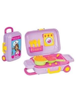 Dede Barbie Mutfak Set Bavulum 03478