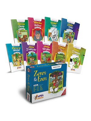 Zeren Ile Eren 10 Kitap - Meraklı Zihinler Yayınları