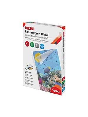Noki A4 125 Mic Parlak Laminasyon Filmi 100 Lü 130003