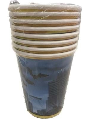 Nedi Karton Bardak 8"li Kara Şövalye 18997