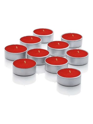Nedi 7 gr Tea Lıght Mum 50"li Kırmızı PL-750R