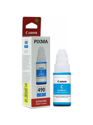 Canon GI-490C Orijinal Mavi Mürekkep Kartuş