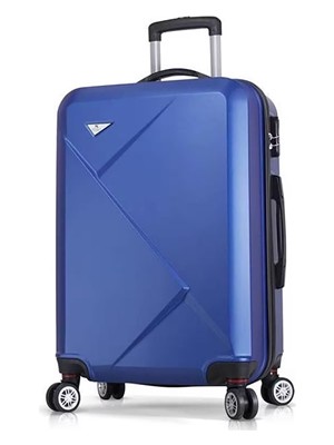My Valice Abs Valiz Diamond Mavi Büyük Boy