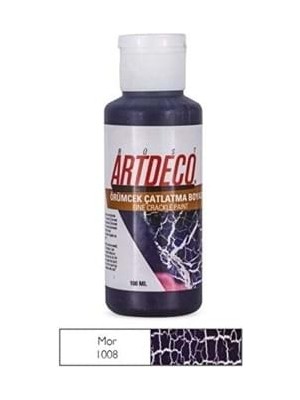 Artdeco 100 ml Örümcek Çatlatma Boyası Mor 28D-1008