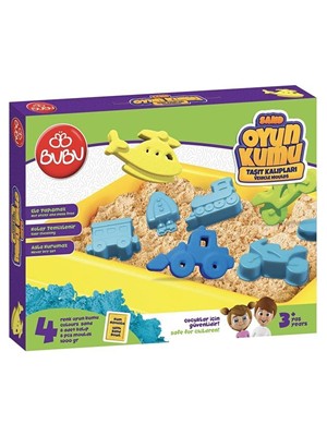 Bubu 1000GR Oyun Kumu Büyük Havuzlu Araç Kalıplar KU0054