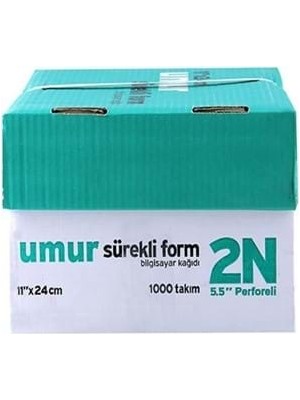 Umur 11X24 Sürekli Form 2 Nüsha 60 gr 1000 Li 5.5