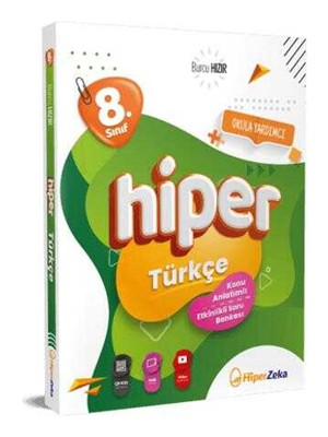 Hiperzeka Yay.- 8.sınıf Hiper Türkçe Konu Anlatımlı Etkinlikli Soru Bankası 2425