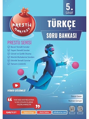 Nartest Yay.-5.sınıf Prestij Türkçe Soru Bankası 2425