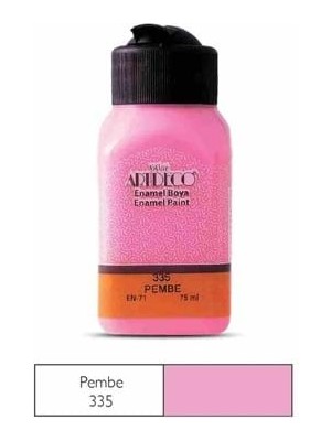 Artdeco Enamel 75 ml Cam ve Seramik Boyası Pembe 130 I-335