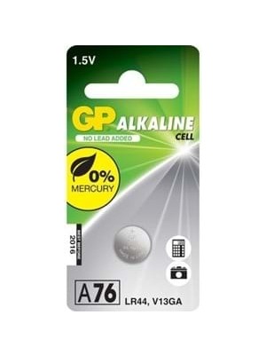 Gp LR44 A76 1.5 Volt Pil 2016