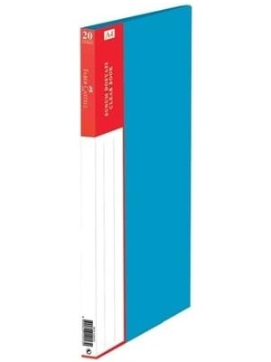 Faber Castell A4 Sunum Dos.desenli 20 Li Mavi