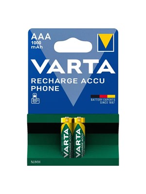 Varta Aaa 1000MAH Şarjlı Pil 2"li