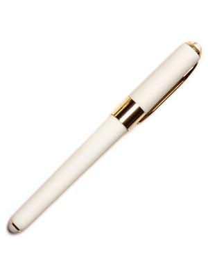 Bruno Visconti Monaco 0.5 Mavi Tükenmez Kalem Beyaz-Gold Kutulu 20-012502-01