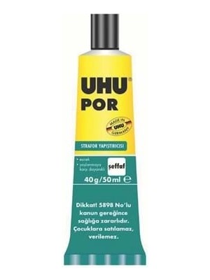Uhu Por 40 Gr50 ml Strafor Yapıştırıcısı 40359