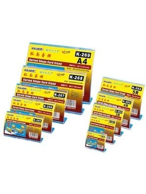 Kejea 127X89 mm Afiş Taşıyıcı Yatay Bombeli K-262 15307137