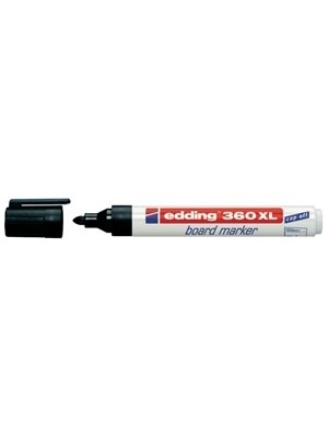Edding 360 Yazı Tahtası Kalemi Siyah Xl