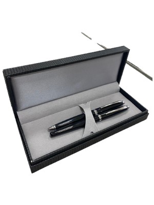 Steelpen Tükenmez Kalem+Roller Kalem Siyah 614