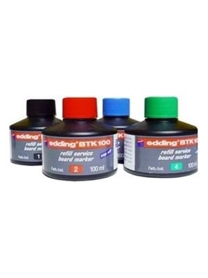 Edding Btk 100 Tahta Kalem Mürekkebi Mavi 100 ml