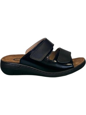 Real Geniş Kalıp Kadın Iki Cırtlı Terlik 2811