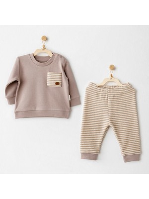 Andywawa AC26160 Tinny S Sheeps 2'li Takım Beige