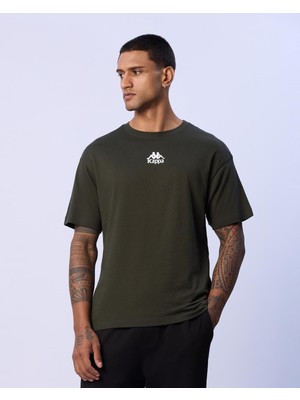 Enrico Erkek Haki Regular Fit Tişört