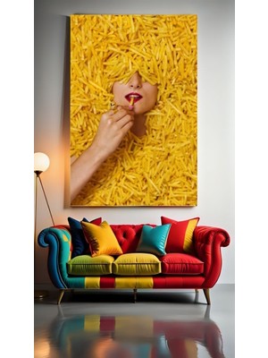 Özkacar Group Boğucu Patates Kızartmaları  Kanvas Tablo