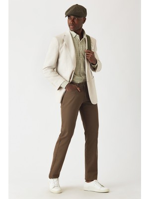 Bisse 5 Cepli Haki Spor Erkek Pantolon PNS22K22224_D49